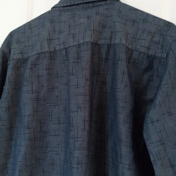 Ocean Current Long Sleeve Button Up Shirt Men's Size Large - Picture 7 of 7